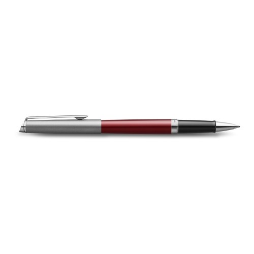 Ручка роллер Waterman Hemisphere Entry Point Stainless Steel with Red Lacquer в подарочной упаковке