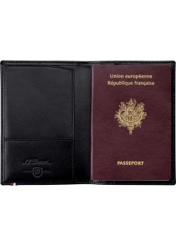 Обложка для паспорта S.T. Dupont, черный