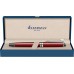 Перьевая ручка Waterman Expert Dark Red Lacquer CT Black, перо: M, цвет чернил: blue.