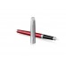 Перьевая ручка Waterman Hemisphere Entry Point Stainless Steel with Red Lacquer в подарочной упаковке