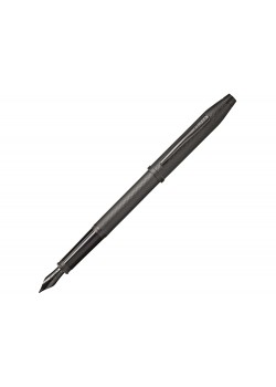 Перьевая ручка Cross Century II Black Micro Knurl, перо F, черный