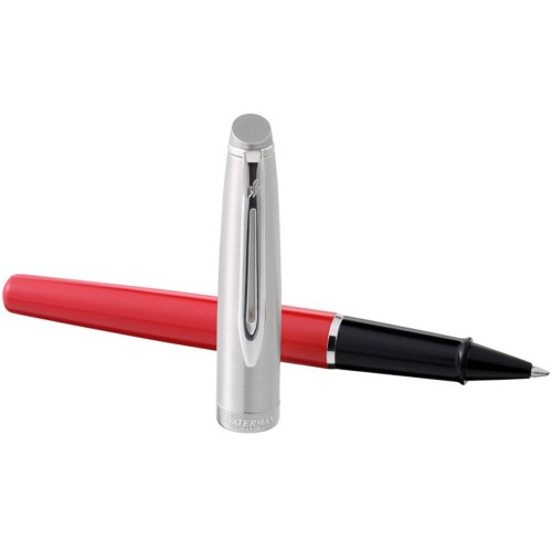 Ручка роллер Waterman Embleme цвет RED CT, цвет чернил: черный