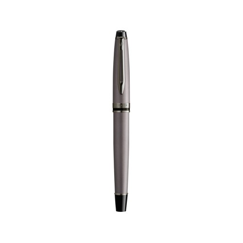 Перьевая ручка Waterman Expert Silver F BLK в подарочной упаковке