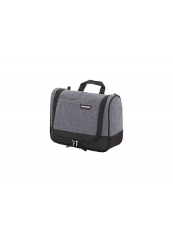 Несессер SWISSGEAR, серый, ткань Grey Heather/полиэстер 600D PU, 27 x 11 x 20 см