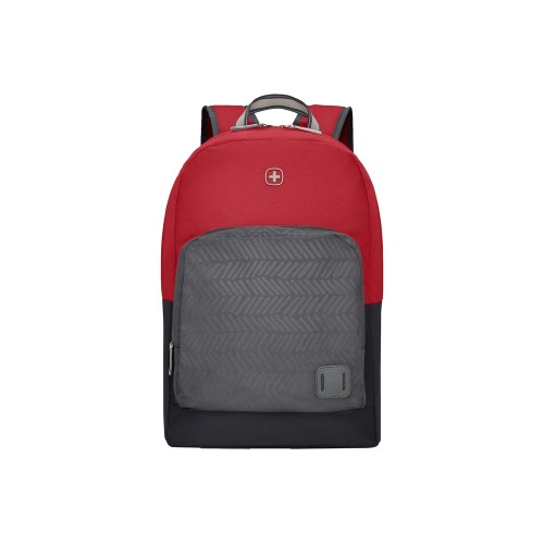 Рюкзак WENGER NEXT Crango 16, красный/черный, переработанный ПЭТ/Полиэстер, 33х22х46 см, 27 л.
