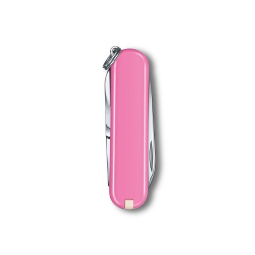 Нож-брелок VICTORINOX Classic SD Colors Cherry Blossom, 58 мм, 7 функций, розовый
