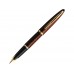 Ручка перьевая Waterman Carene Amber GT F, коричневый/золотистый