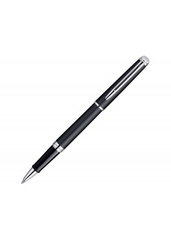 Ручка роллер Waterman Hemisphere Matt Black CT F, черный матовый/серебристый