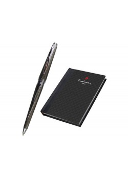 Набор: ручка шариковая, записная книжка. Pierre Cardin