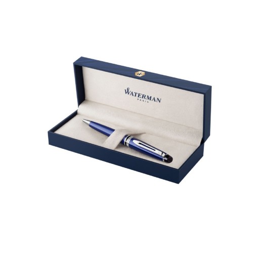 Шариковая ручка Waterman Expert 3, цвет: Blue CT, цвет чернил: синий М