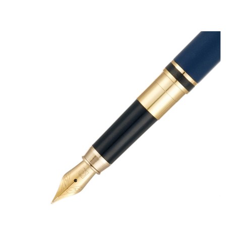 Ручка 2 в 1 шариковая и перьевая Pierre Cardin COMBI PEN, цвет - синий. Упаковка Е