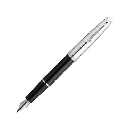 Перьевая ручка Waterman Embleme цвет BLACK CT, цвет чернил: черный