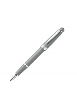 Перьевая ручка Cross Bailey Light Gray, перо ультратонкое XF, светло-серый