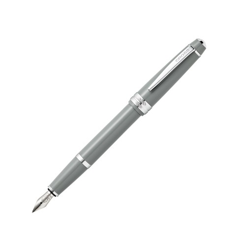Перьевая ручка Cross Bailey Light Gray, перо ультратонкое XF, светло-серый