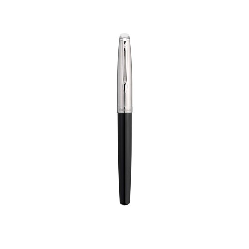 Ручка роллер Waterman Embleme цвет BLACK CT, цвет чернил: черный