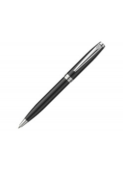 Ручка шариковая Pierre Cardin LEO 750. Цвет — черный. Упаковка Е-2.