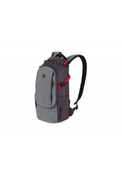 Рюкзак SWISSGEAR, серый, полиэстер, 24 х 15,5 х 46 см, 15,5 л