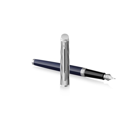 Перьевая ручка Waterman Hemisphere22 SE Deluxe Blue CT, перо: F, цвет: Blue, в подарочной упаковке