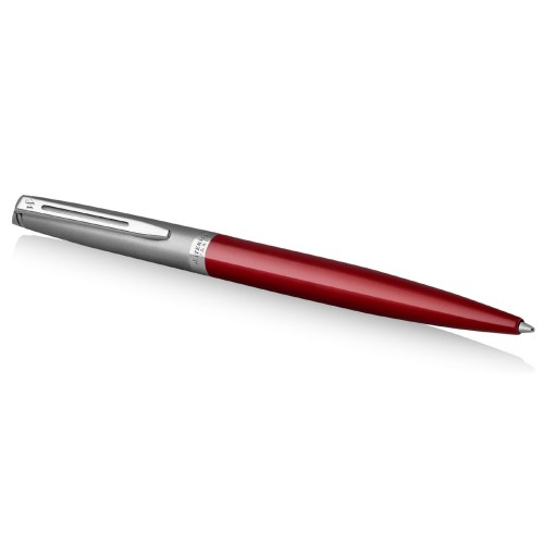 Шариковая ручка Waterman Hemisphere Entry Point Stainless Steel Red в подарочной упаковке