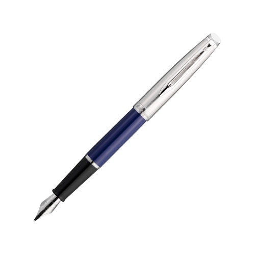 Перьевая ручка Waterman Embleme цвет BLUE CT, цвет чернил: черный