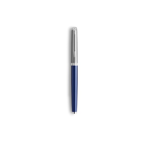 Перьевая ручка Waterman Hemisphere Entry Point Stainless Steel with Blue Lacquer в подарочной упаковке