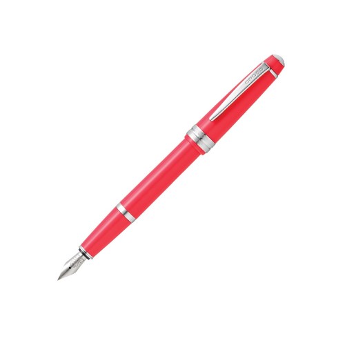 Перьевая ручка Cross Bailey Light Coral, перо ультратонкое XF, коралловый