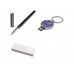 Подарочный набор Blossom: брелок с USB-флешкой на 16 Гб, ручка-роллер. Cacharel