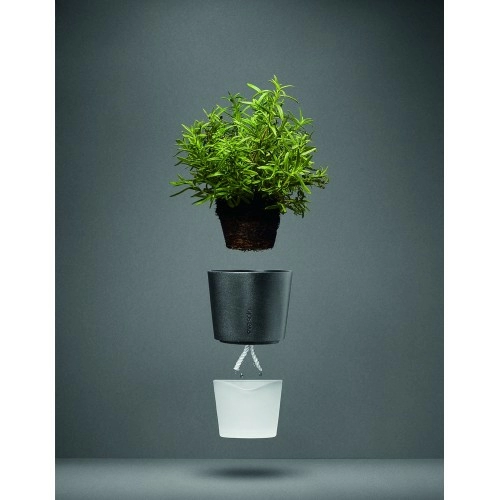 Горшок для растений Flowerpot, фарфоровый, голубой