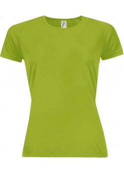 Футболка женская SPORTY WOMEN 140, зеленое яблоко