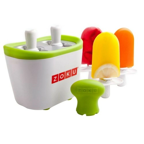 Набор для приготовления мороженого Duo Quick Pop Maker, красный