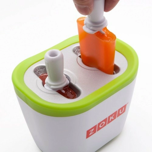 Набор для приготовления мороженого Duo Quick Pop Maker, красный