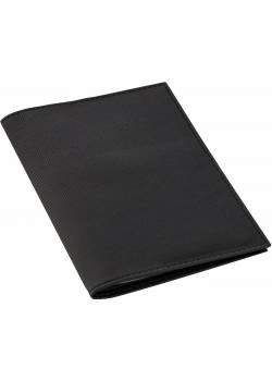 Обложка для автодокументов Twill, черная