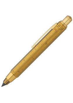 Карандаш Zimmermann, мультиинструмент, золотистый