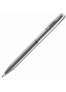 Ручка шариковая CLICKER, серебристый