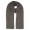 Шарф вязаный  WIND SCARF, серый