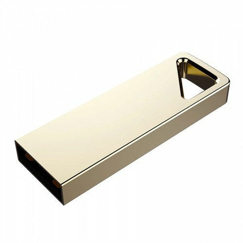 USB flash-карта SPLIT, 32Гб, сплав цинка, USB 2.0 UDP, золотистый