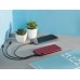 Внешний аккумулятор Forge v.2, металл, 10000mah, красный