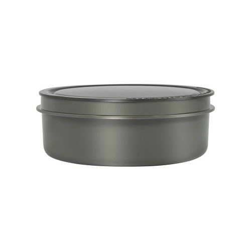 Термос из нерж.стали с пластиковыми контейнерами и ложкой тм THERMOS JBG-1800 Food Jar 1.8L, серый