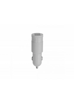 PS4222 W00 автомобильное ЗУ 2,4A / 2USB, без кабеля, белый