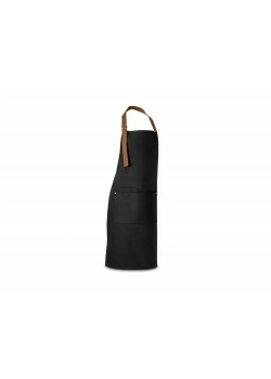 VESPER. Фартук из 100% хлопка, черный