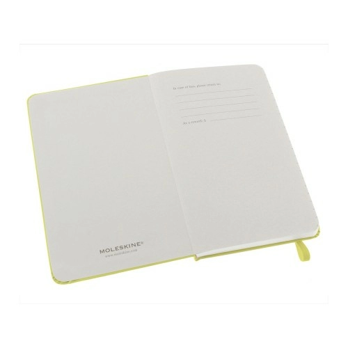 Записная книжка Moleskine Classic (в линейку) в твердой обложке, Pocket (9x14см), цитрусовый