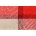 Плед акриловый в клетку Tartan, красный