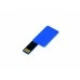 USB-флешка на 32 Гб в виде пластиковой карточки, синий