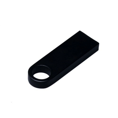 USB 3.0-флешка на 64 Гб с мини чипом и круглым отверстием, черный