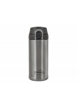 Термос из нерж. стали тм ThermoCafe TC-350T (Dark Grey), 0.35L, серый