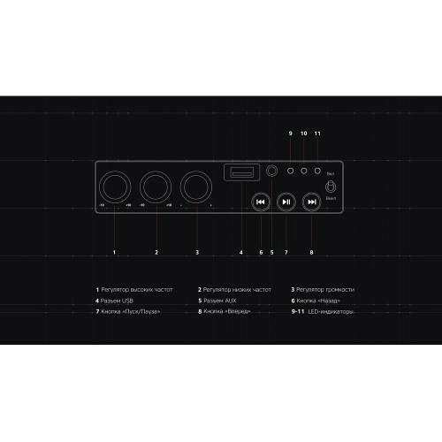 Rombica Mysound Drive, черный (P)