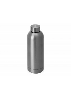 Вакуумная термобутылка Cask Waterline, 500 мл, тубус, серебристый глянцевый