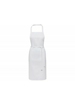 Shara 240 г/м2 Aware™ фартук из переработанного материала - Белый