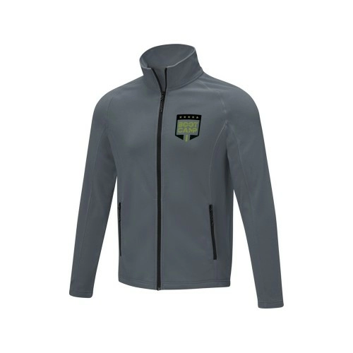 Мужская флисовая куртка Zelus, storm grey