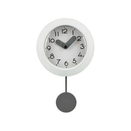 Настенные часы с маятником Pendulum, белый